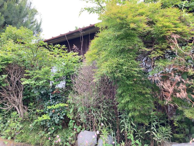 東京都町田市金井の木造2階建て家屋解体工事前の様子です。